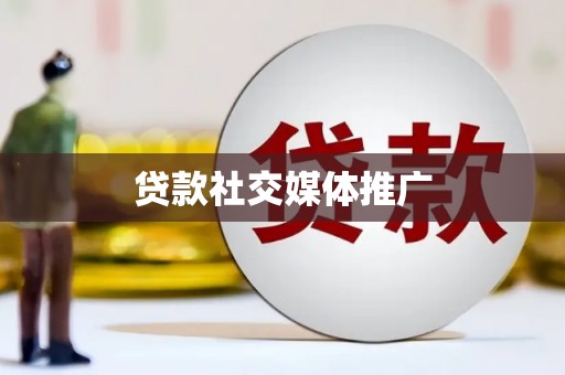 炉霍贷款社交媒体推广