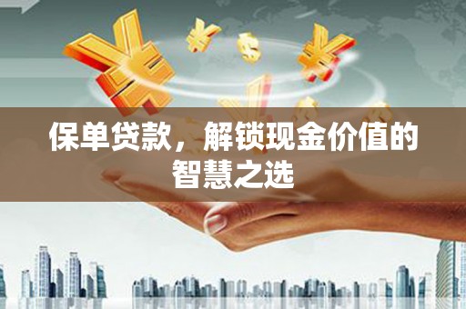 玄武保单贷款，解锁现金价值的智慧之选