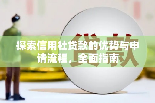 阜沙探索信用社贷款的优势与申请流程，全面指南