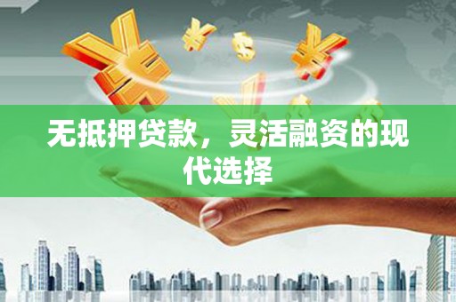 北仑无抵押贷款，灵活融资的现代选择