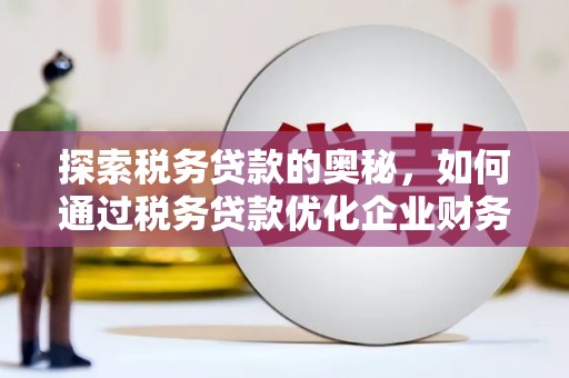枣庄探索税务贷款的奥秘，如何通过税务贷款优化企业财务
