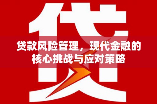 营口贷款风险管理，现代金融的核心挑战与应对策略
