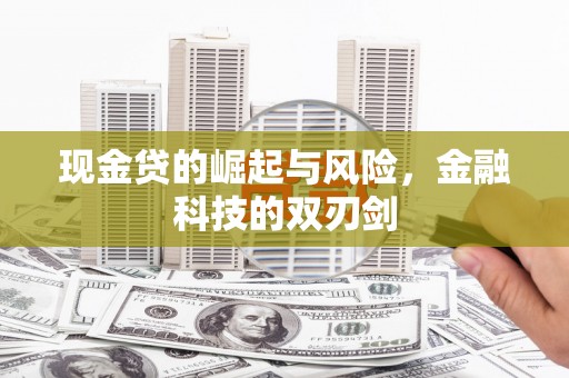 明光现金贷的崛起与风险，金融科技的双刃剑