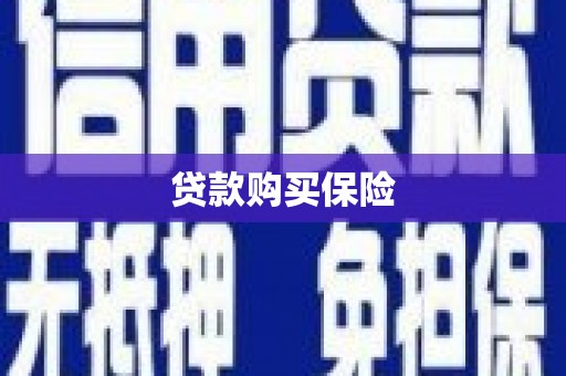 鹿泉贷款购买保险
