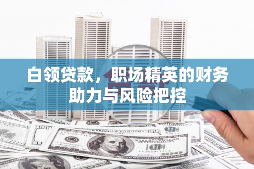 张店白领贷款,职场精英的财务助力与风险把控 张店白领贷款,职场精英的财务助力与风险把控